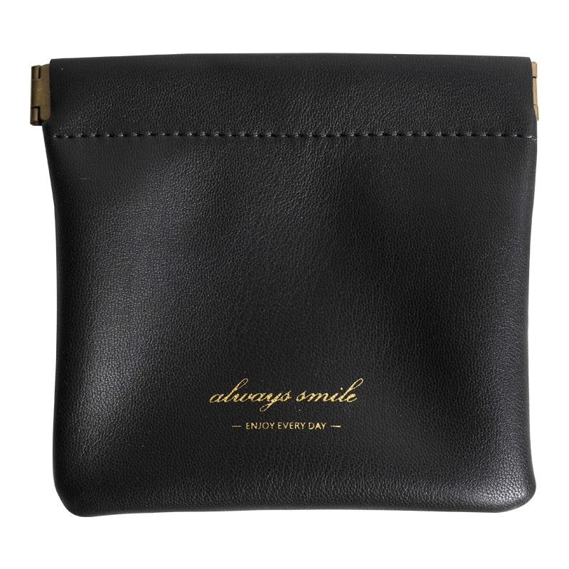 BowLift | Waterproof Mini Leather Makeup Bag