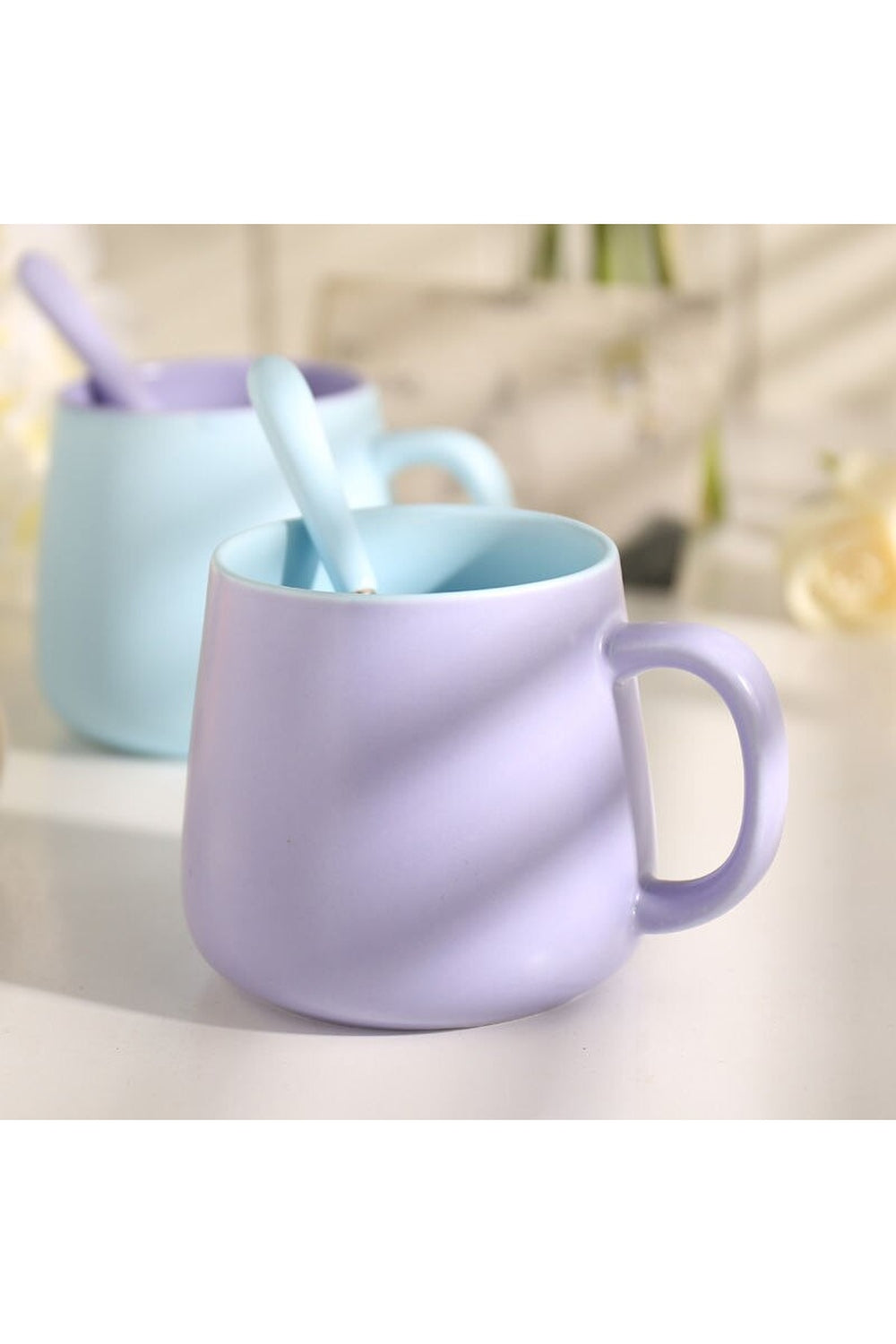 Ceramic mug with lid | Bowlift