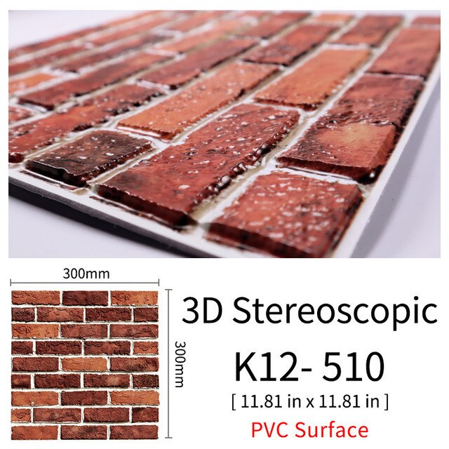 BowLift | 3D Self-Adhesive Cobblestone Wall Stickers