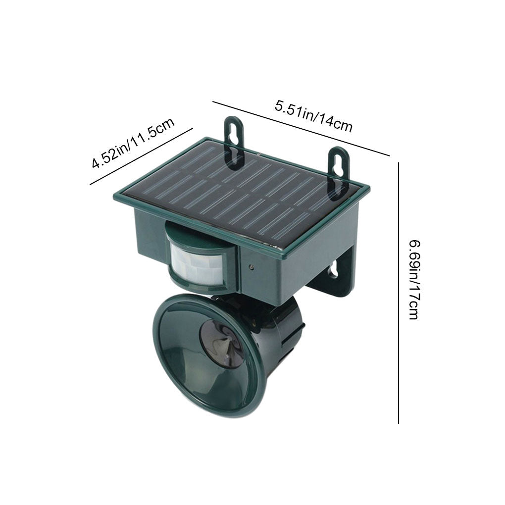 BowLift | Motion Sensor Bird Deterrent for Crows: Ideal Pigeon Repeller with Sound Scarer