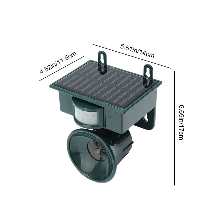 BowLift | Motion Sensor Bird Deterrent for Crows: Ideal Pigeon Repeller with Sound Scarer