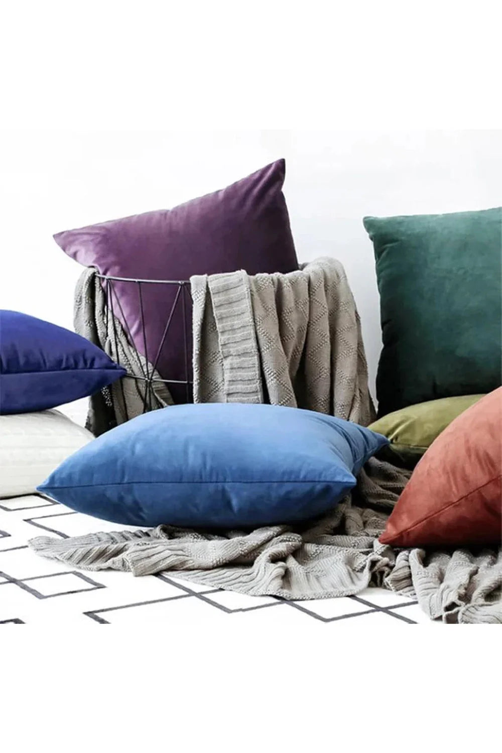 solid color cushion cover | Bowlift