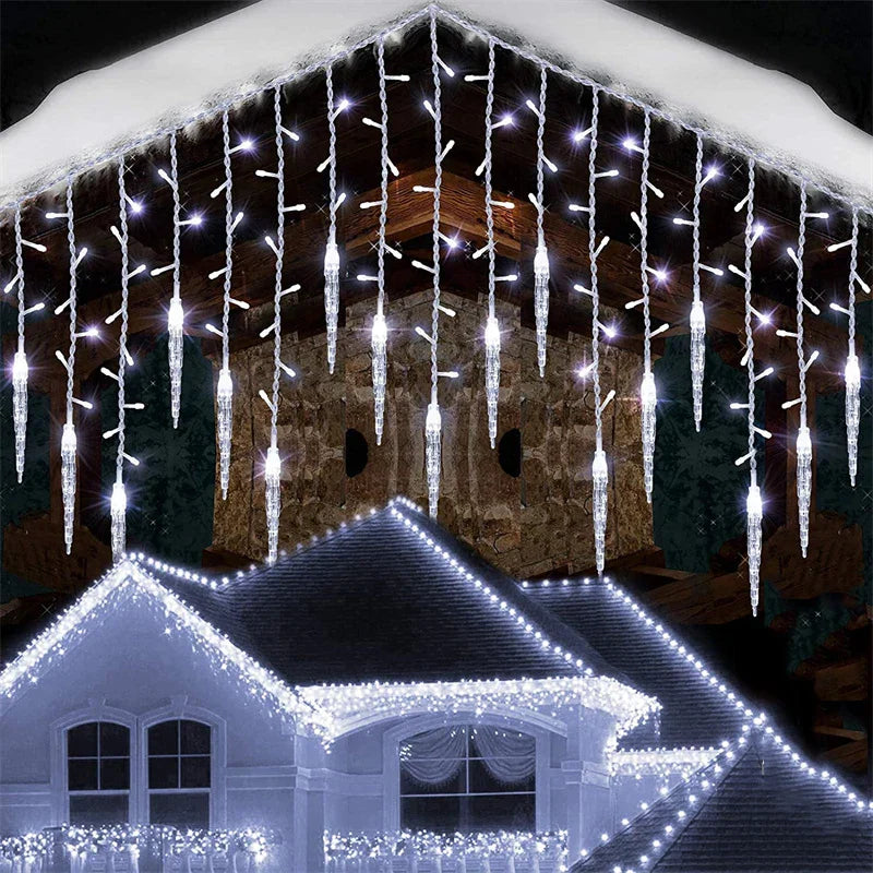 Snowlit - LED Light Curtain for Outdoor Bowlift