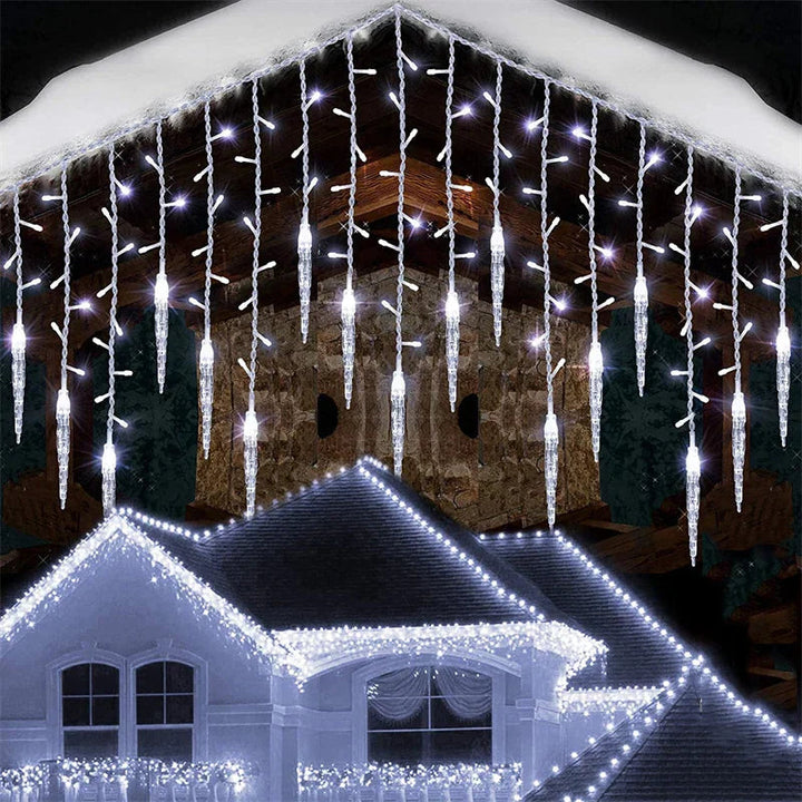 Snowlit - LED Light Curtain for Outdoor Bowlift
