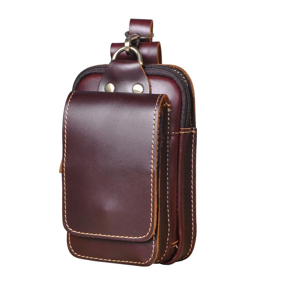 EliteGuard – Luxury Leather Hip Bag for Men Bowlift