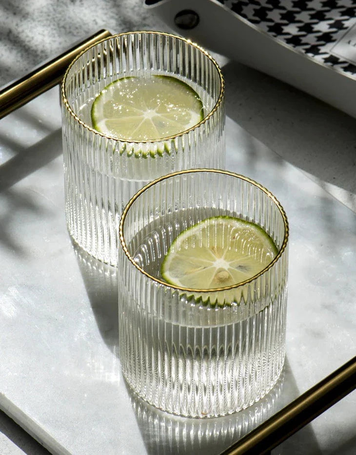 BowLift | Salute Ripple Texture Cocktail Glass