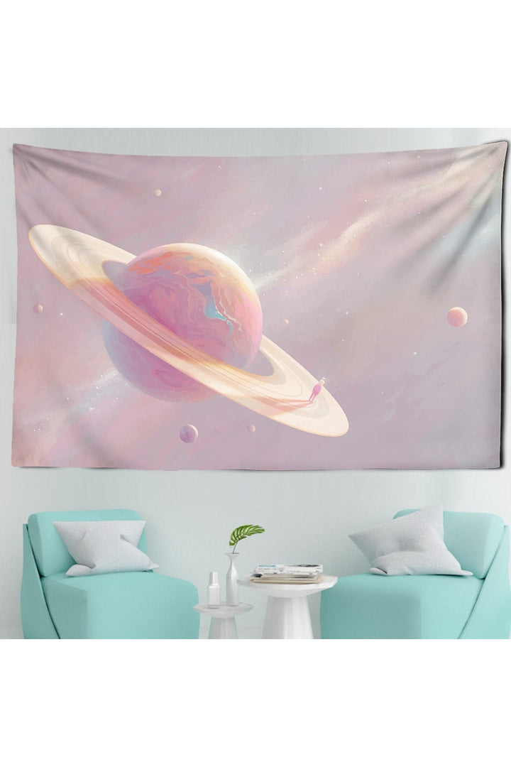 Pink Wall Tapestry | Bowlift