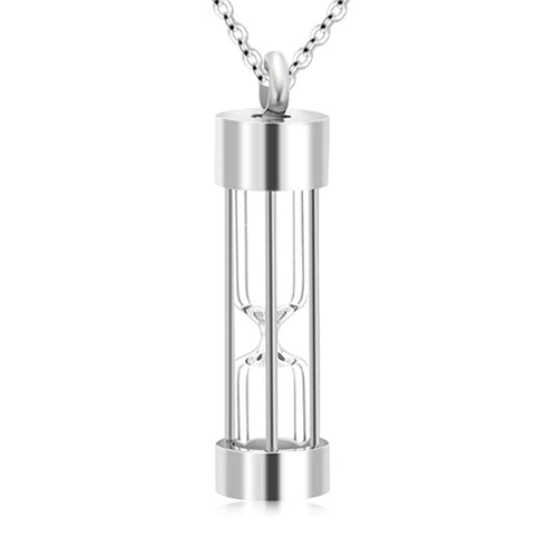 BowLift | Memory Hourglass Glass Necklace