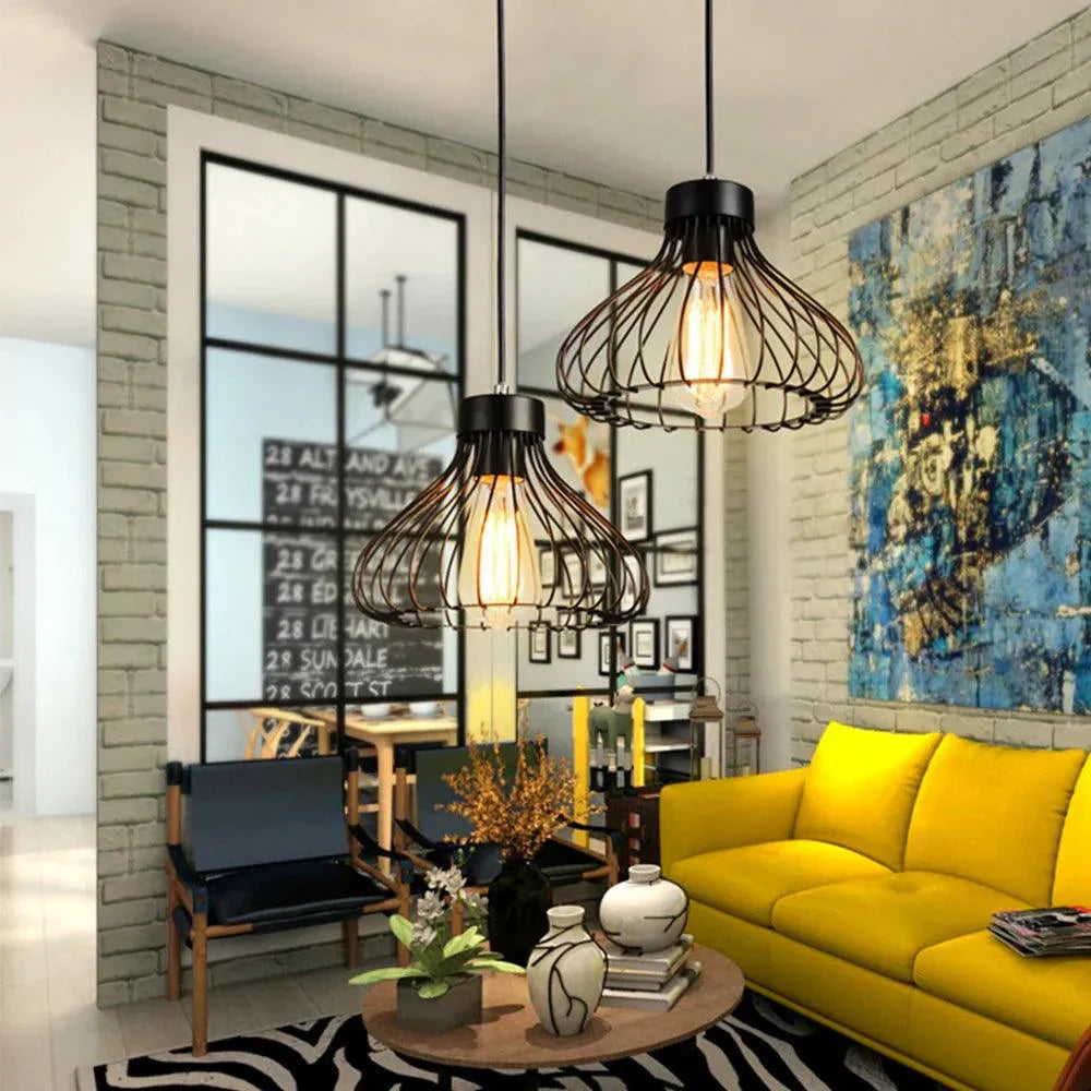 BowLift | UrbanMetal - Chic Industrial Pendant Lamp