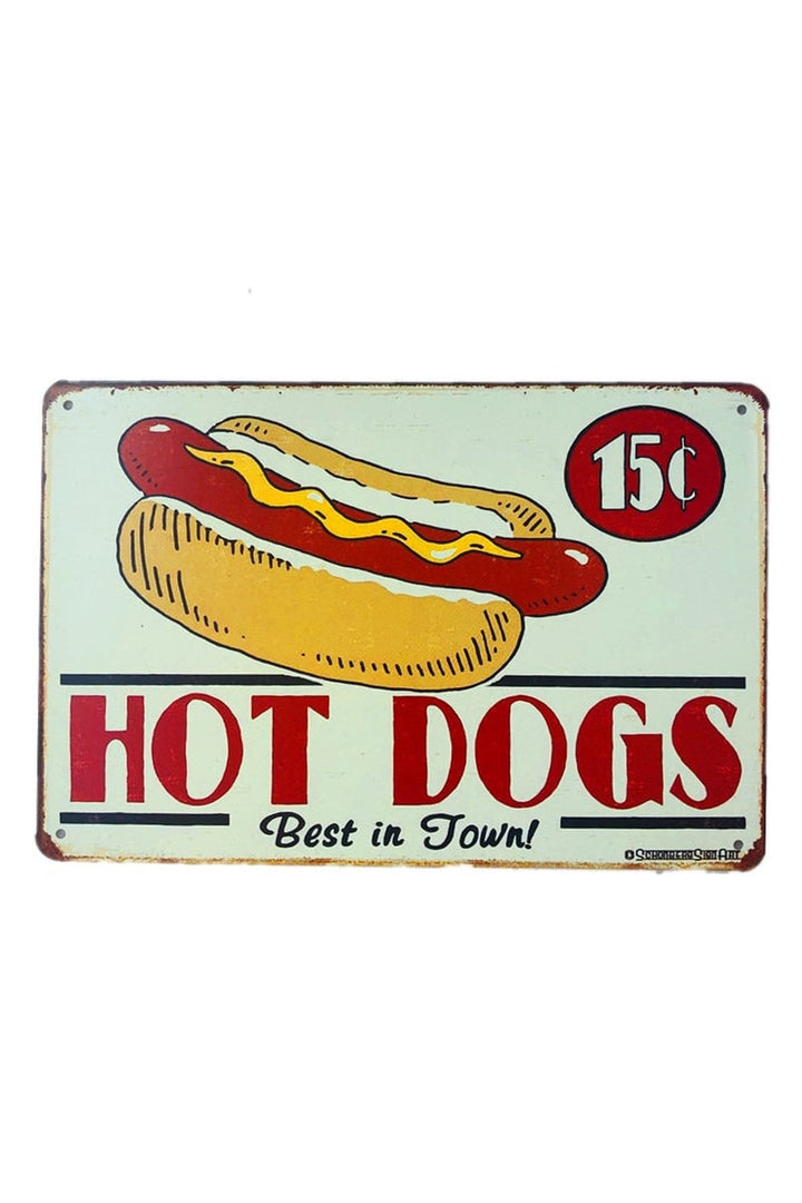 Food Theme Metal Poster | Bowlift