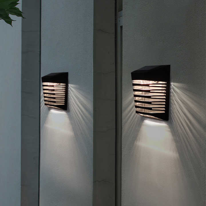 BowLift | Solar LED Garden Wall Light – Solar-powered outdoor lighting for patio and garden
