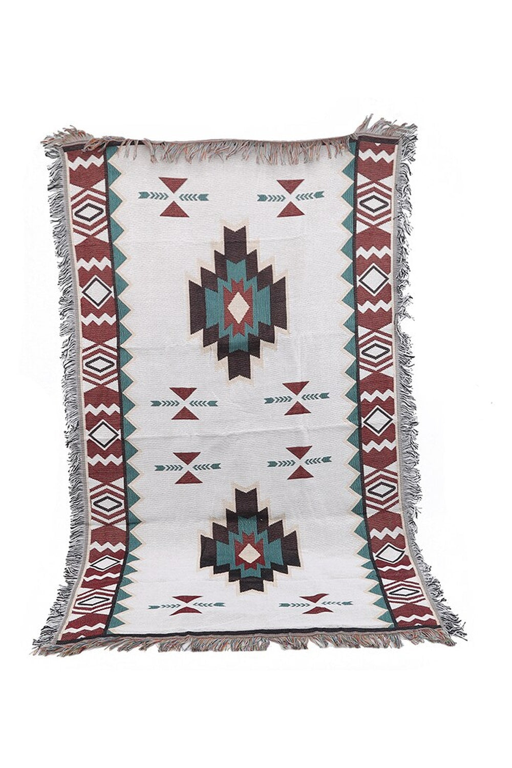 geometric sofa blanket | Bowlift