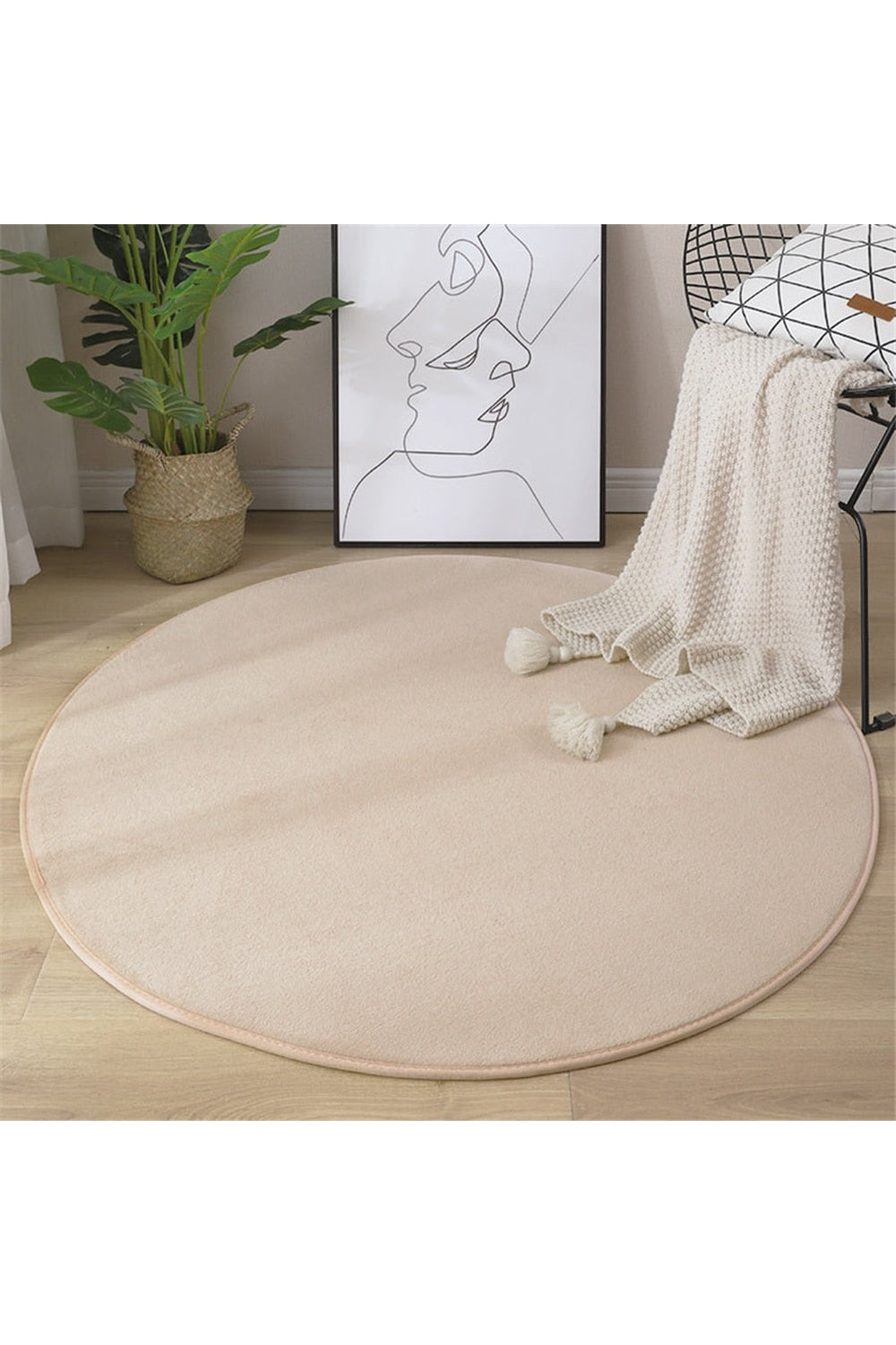 beef rug with coral pattern | Bowlift