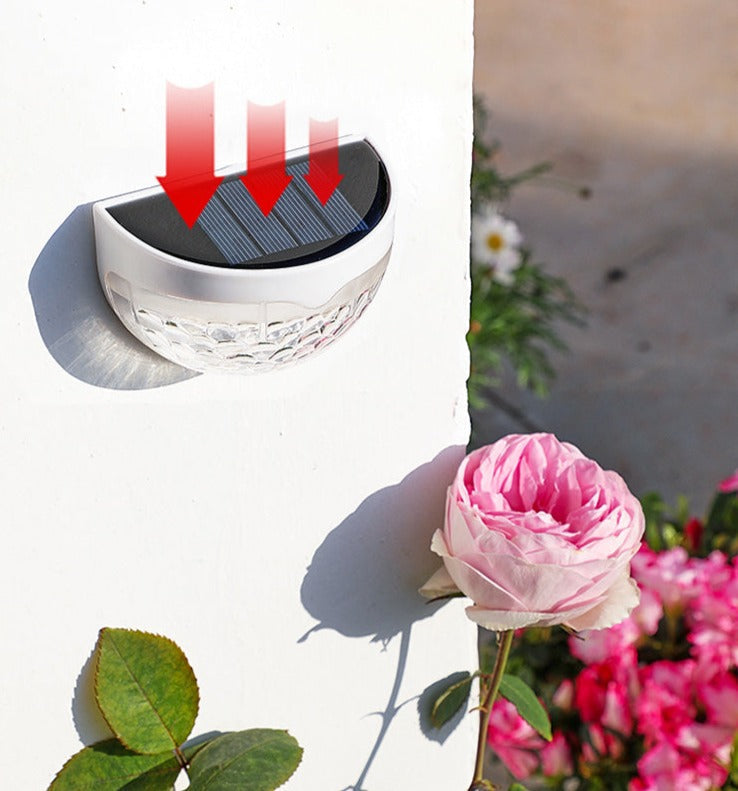 BowLift | NoirRay – Solar Wall Lamp with Elegant Modern Glow