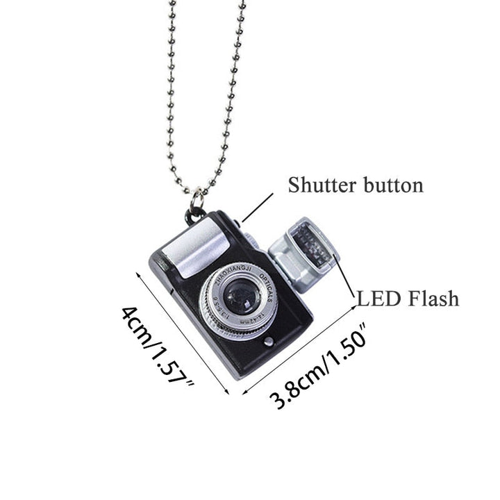BowLift | Vintage Camera Shaped Flashlight Necklace