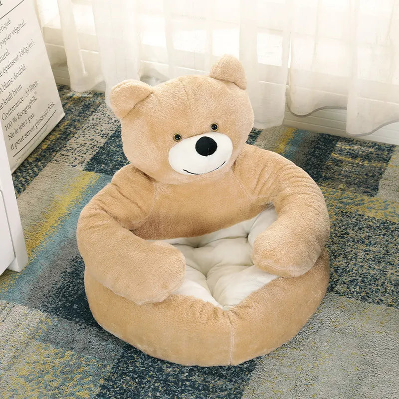 Samiya – Luxury Plush Cat Bed for Sleeping Comfort Bowlift