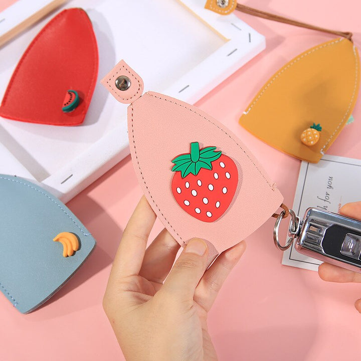 BowLift | Cute Fruits Leather Key Holder