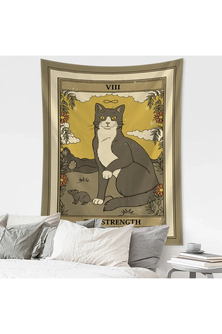 Cat Witchcraft Tapestry | Bowlift