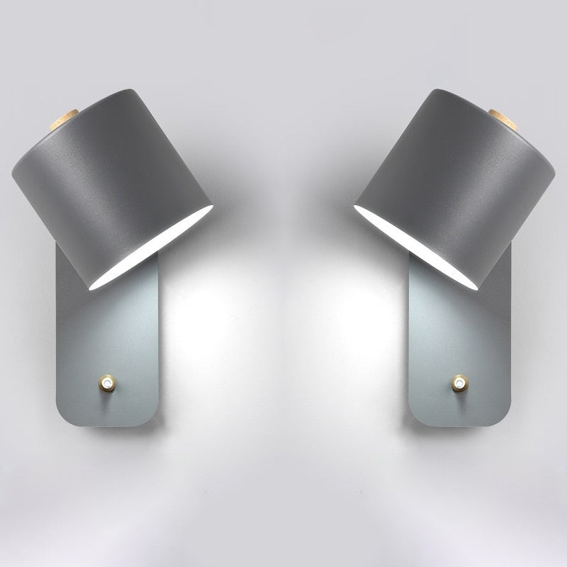 BowLift | Modern LED Wall Lamps with Switch for Home Decor