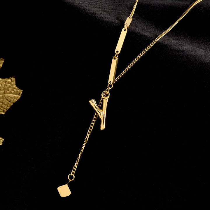 BowLift | Charming Initials Letter Necklace