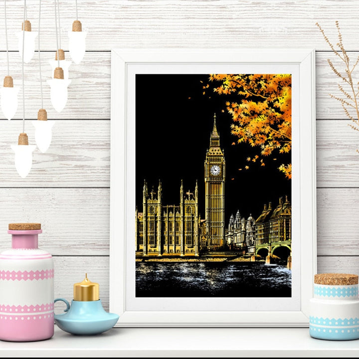 BowLift | Magic Art DIY Scratchable Painting