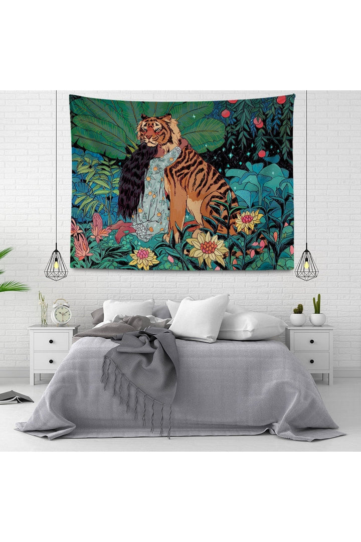 inspired velvet mandala wall tapestry | Bowlift