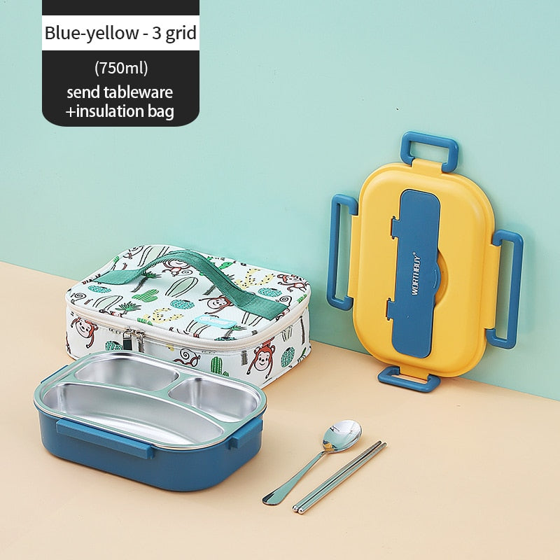 BowLift | Stainless Steel Multiple Compartment Children's Lunchbox