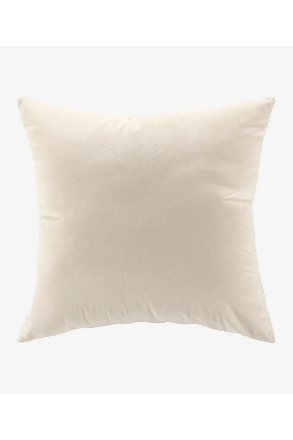 Decor White Velvet Pillowcase | Bowlift