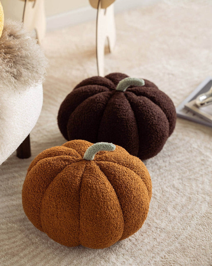 Fluffy Pumpkin Cushion | Bowlift