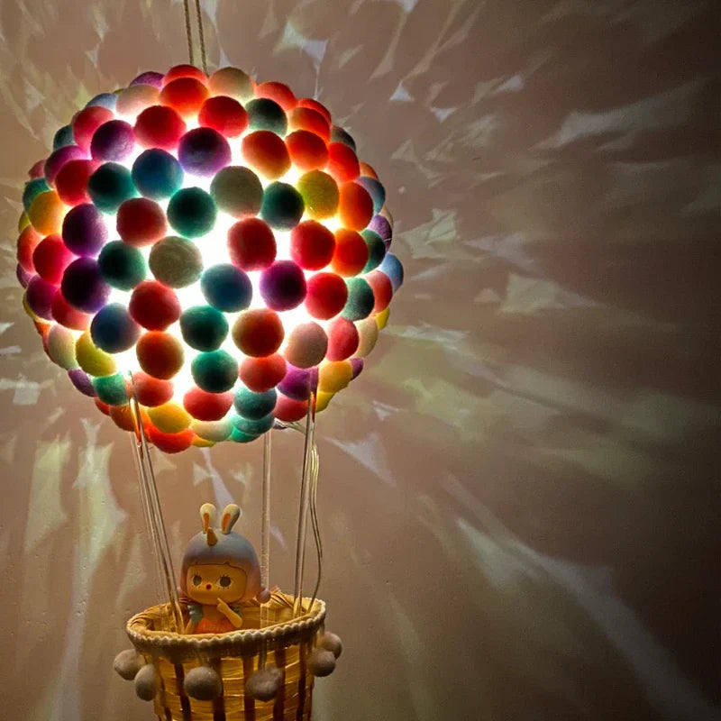 DIY Hot Air Balloon-Shape Flying Animals Night Lamp | Bowlift