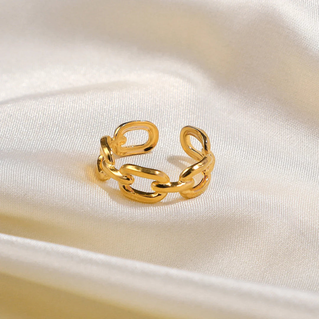 BowLift | 18k Adjustable Elegant Chain Linked Ring