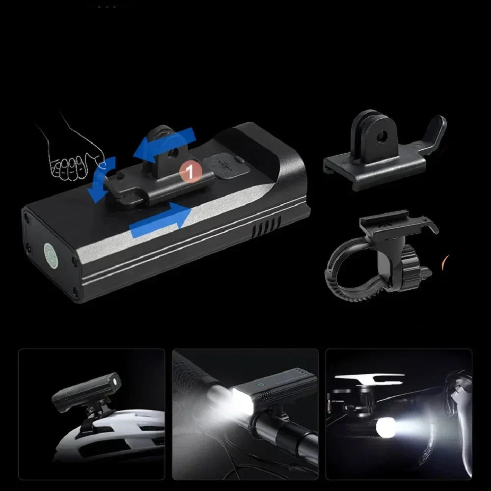 BowLift | KrachtLight – 10000LM bicycle lighting with 3 mounts