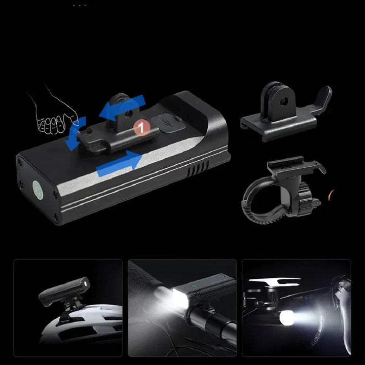 BowLift | KrachtLight – 10000LM bicycle lighting with 3 mounts