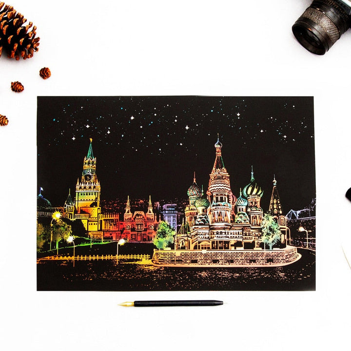 BowLift | Magic Art DIY Scratchable Painting
