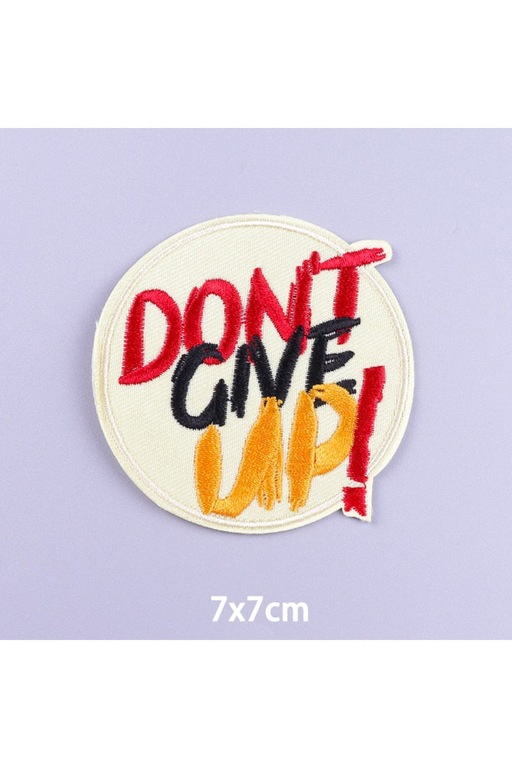 Cartoon embroidered patch | Bowlift