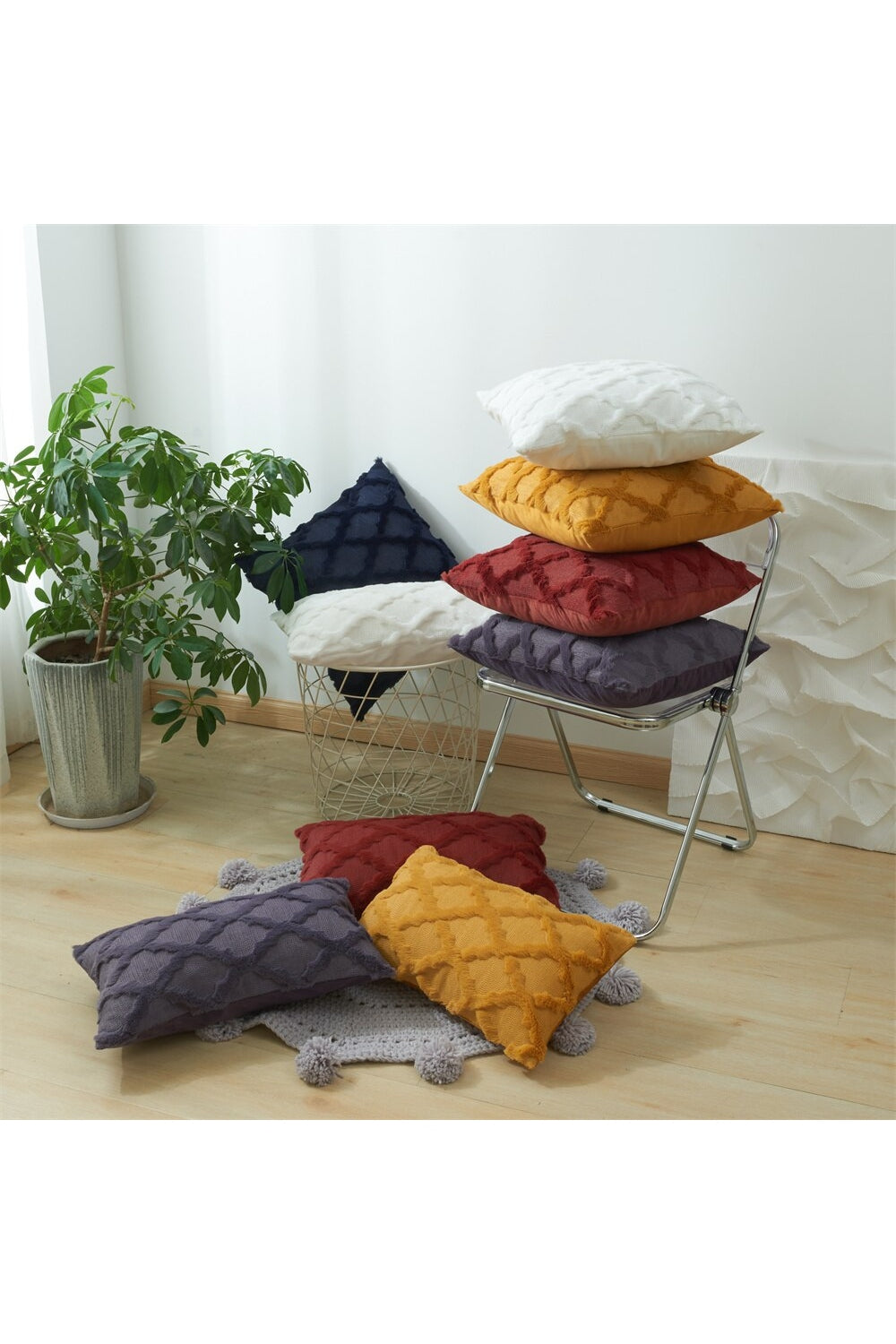 Rattan Plush Pillowcase | Bowlift