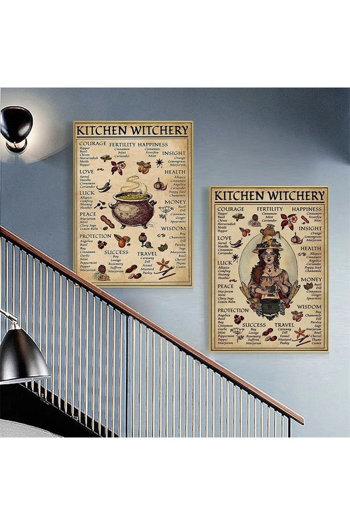 inspired kitchen decor poster | Bowlift
