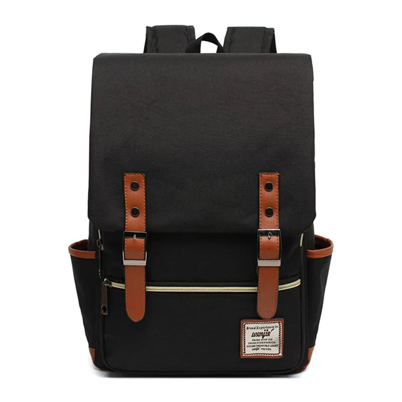 BowLift | Vintage Oxford Backpack - Stylish Vintage Oxford Backpack for adventurous students and travelers