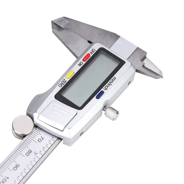 BowLift | Precivio Digital Caliper made of Stainless Steel | 15 cm Measuring Range | Precision Measuring Device with LCD Display | ±0.03 mm Accuracy