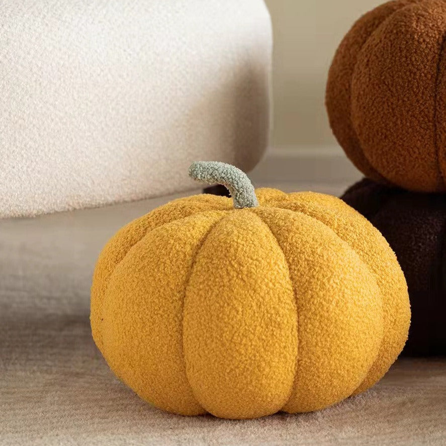 Fluffy Pumpkin Cushion | Bowlift