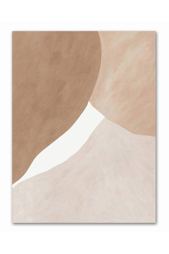 Abstract Canvas Poster - Light Academia | Bowlift
