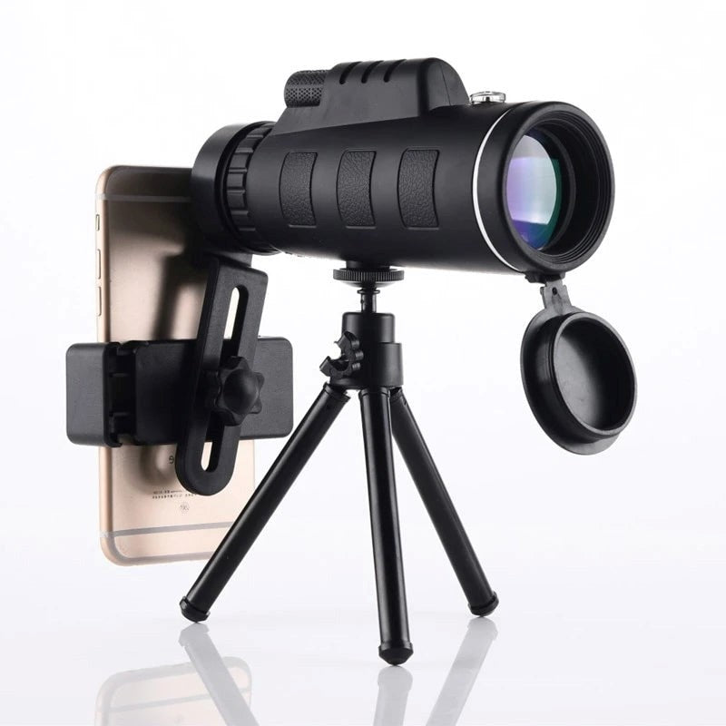 BowLift | Starscope HD Monocular – High-Powered Waterproof Telescope with Smartphone Holder & Tripod