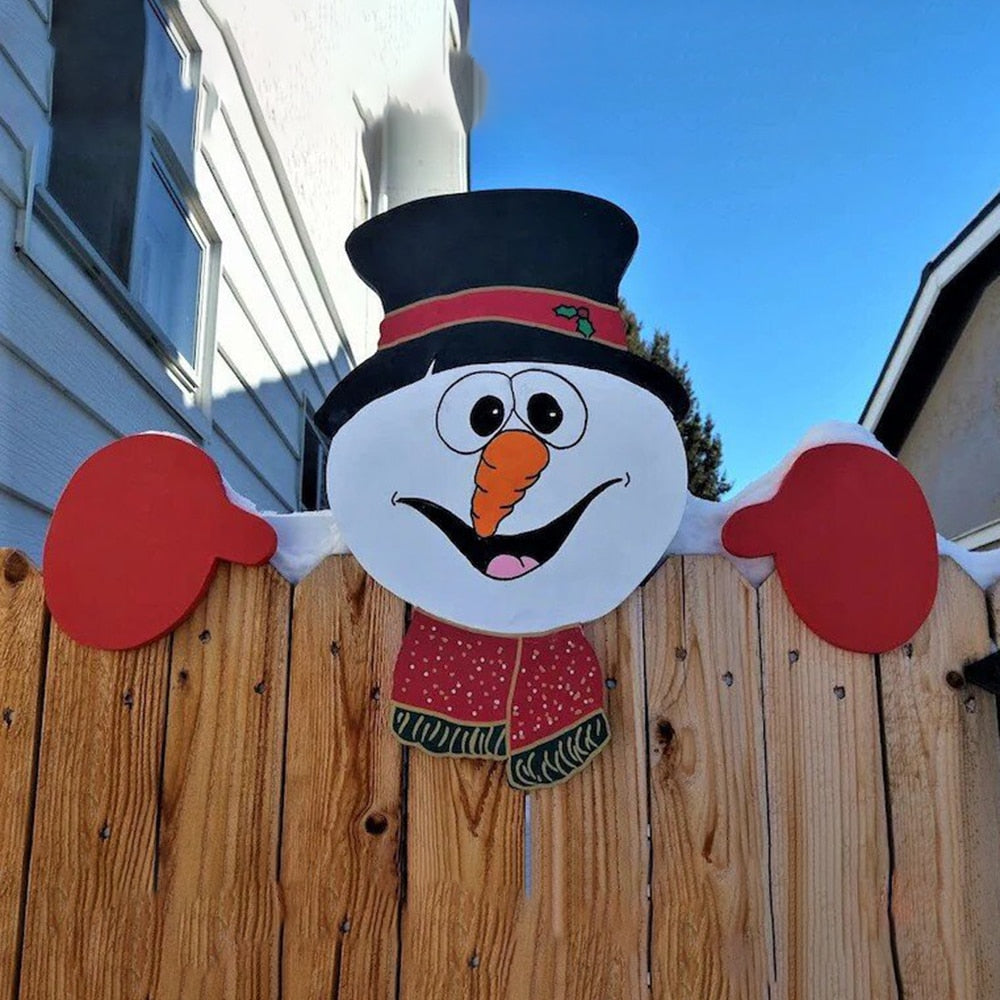 BowLift | Surprise Santa Claus Outdoor Christmas Decoration