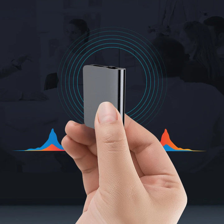 BowLift | UltraThin Mini Audio Recorder – Discreet Portable Recording with Long Battery Life