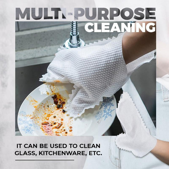 BowLift | 10Pcs Reusable Microfiber Dust Cleaning Gloves