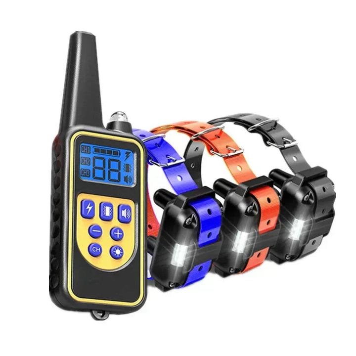 BowLift | Waterproof Electric Dog Collar with Remote Control – Rechargeable, Adjustable for All Sizes, Humane Training Options