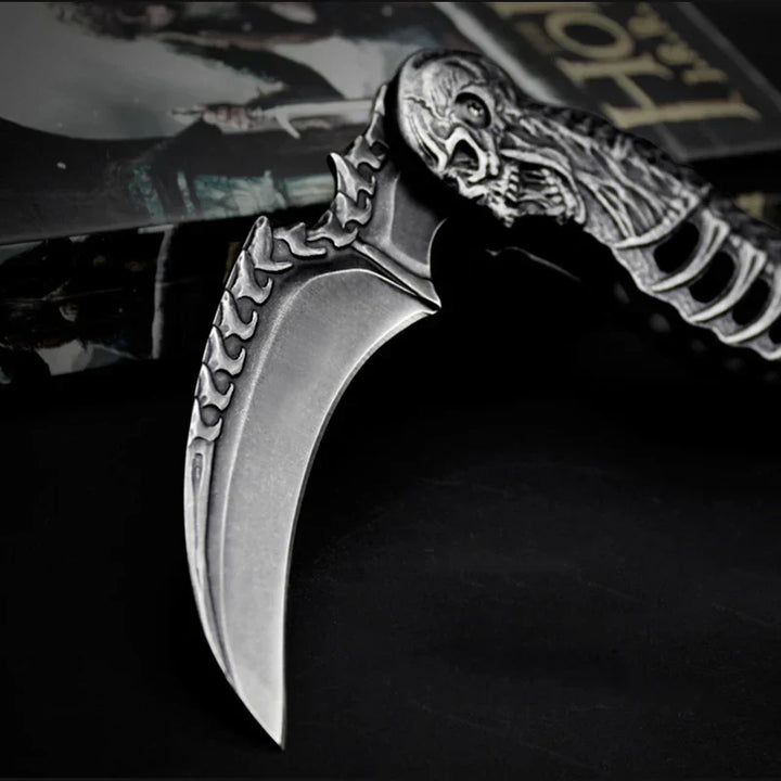 Tactical Nigh Skull Foldable Pocket Knife | Bowlift