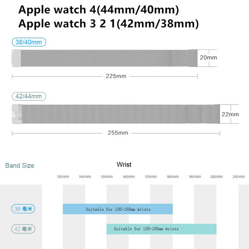 BowLift | Milanese Watch Band for Apple Watch