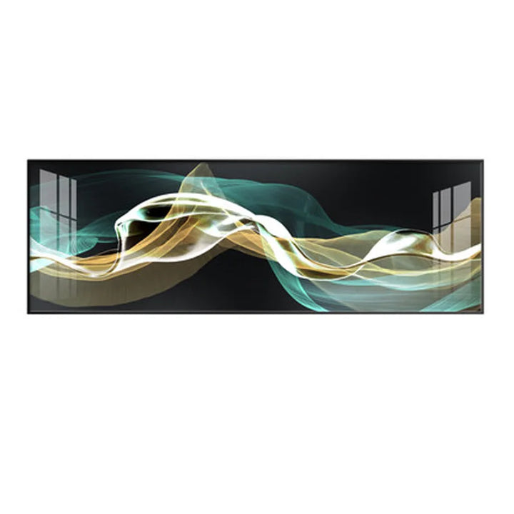 Flowing Vibes Abstract Wall Art Fine Art Canvas Prints Wide Format Pictures For Living Room Above Sofa Pictures For Above The Bed | Bowlift