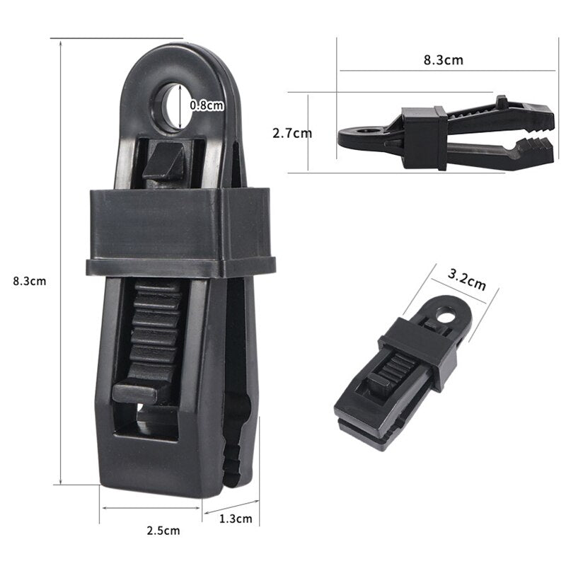 BowLift | High-Grip Tent Canopy Support Clamp Set